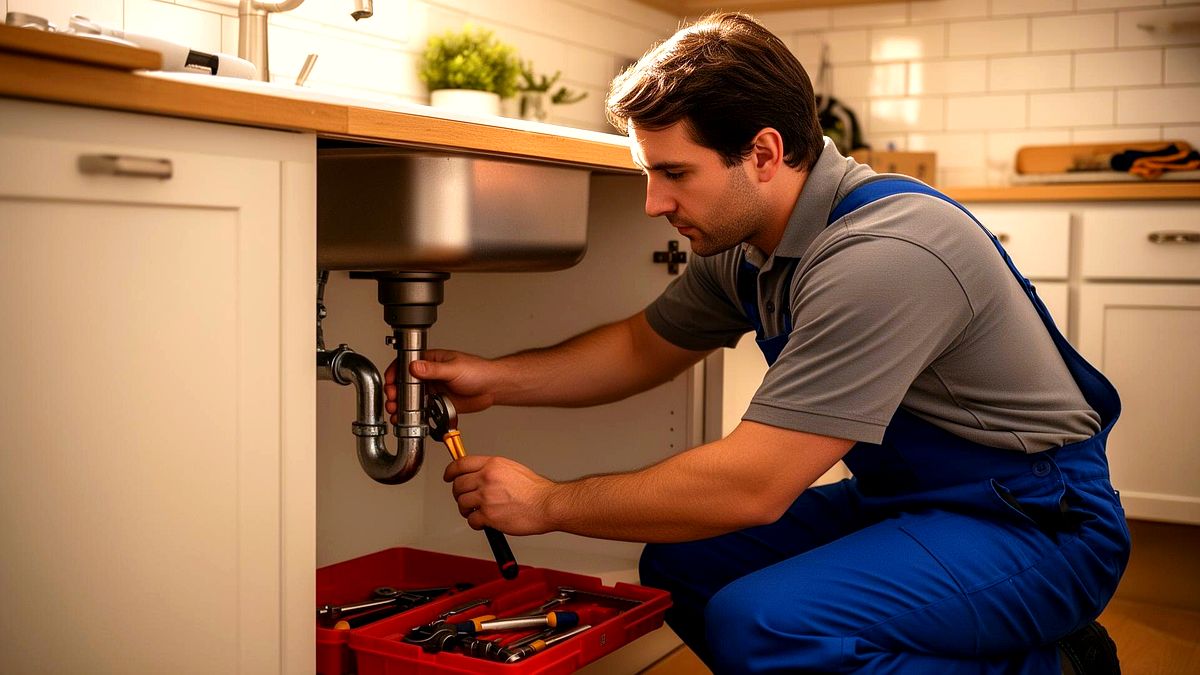 Kentwood Plumbing & Heating Inc. on the job