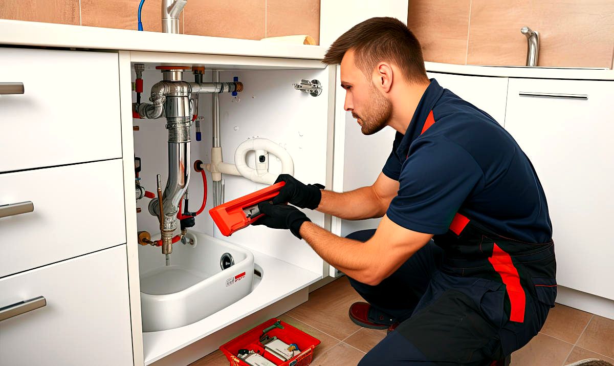 Kentwood Plumbing & Heating Inc. at work